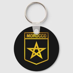 Marokko Emblem Sleutelhanger