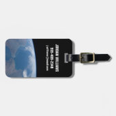 Marokko en Spanje. Bagagelabel (Voorkant horizontaal)