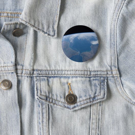 Marokko en Spanje. Ronde Button 5,7 Cm (In situ)