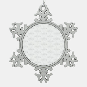 Marokko: Erfgoed overal Tin Sneeuwvlok Ornament
