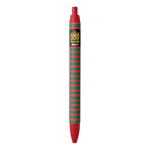 Marokko Flag Cute Patriotic Zwarte Inkt Pen