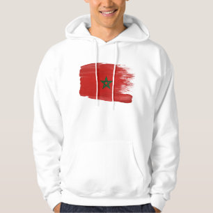 Marokko Flag Hoodie