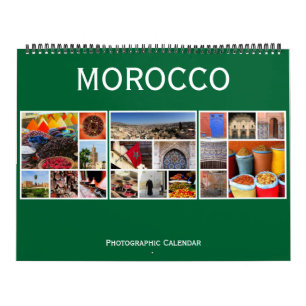 Marokko groot 2027 kalender