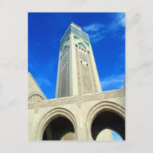 marokko hassan minaret briefkaart