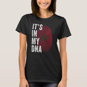 Marokko Het is in mijn DNA Moroccans Fingerprint M T-shirt