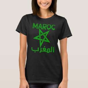  Marokko I Love Marokko Map Marokko Soccer T-shirt