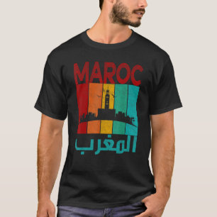  Marokko I Love Marokko Map Marokko Soccer T-shirt