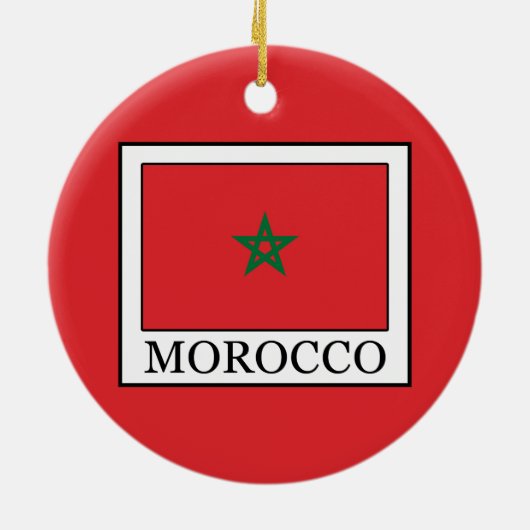 Marokko Keramisch Ornament (Achterkant)