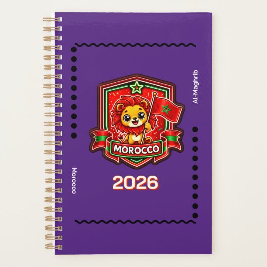 Marokko Kinderen Planner (Voorkant)
