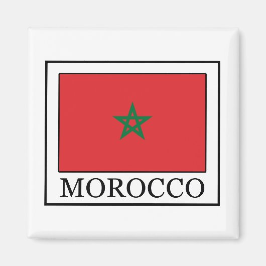 Marokko Magneet (Voorkant)