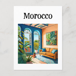 Marokko Marrakech Briefkaart