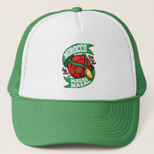 Marokko Mazal Mazal Voetbalfan   Marokkaans Voetba Trucker Pet
