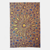 marokko mosaic islam decoration geometry arab theedoek (Verticaal)