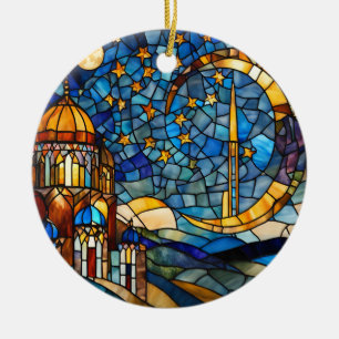 Marokko Nachtelijke Hemel Custom  Keramisch Ornament