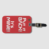 Marokko National Flag Funny Patriotic Bagagelabel (Voorkant (horizontaal))