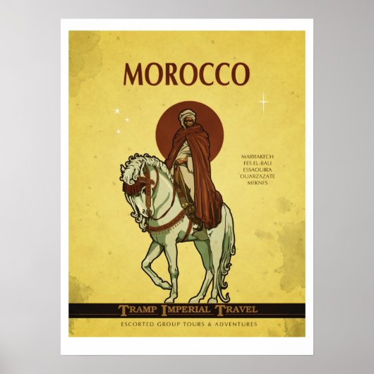 Marokko Poster (Voorkant)