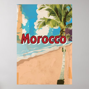 Marokko  Poster van vakantie