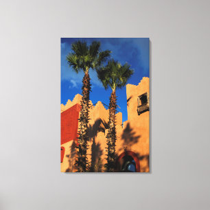 Marokko Resort Exterior Canvas Afdruk