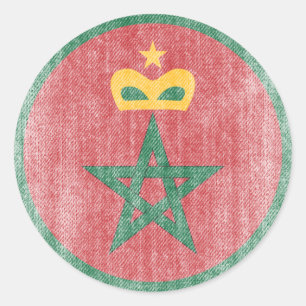 MAROKKO RONDE STICKER