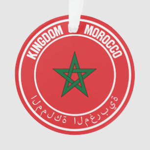 Marokko Round Emblem Ornament