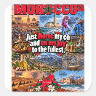 Marokko sticker
