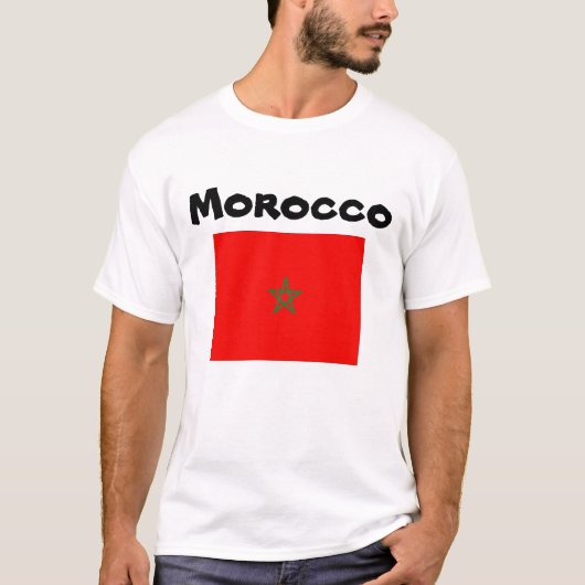Marokko t-shirts (Voorkant)