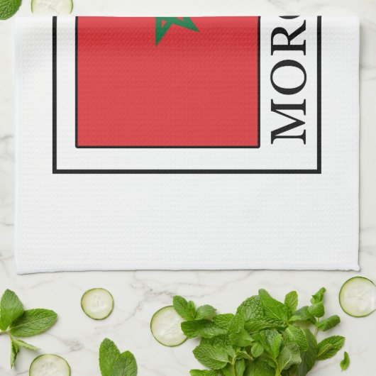 Marokko Theedoek (Gevouwen)