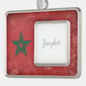 Marokko Verzilverd Kader Ornament (Links)