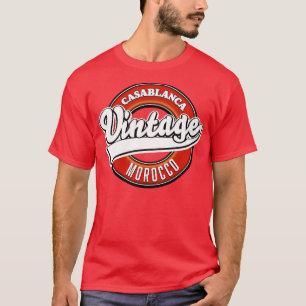 Marokko vintage Casablanca T-shirt