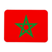 marokko - vlaggensymbool ster magneet (Horizontaal)