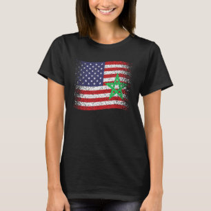 Marokko VS Vlag Marokkaanse Vlag T-shirt