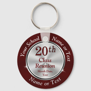 Maron 20th High School Reunion Party Favors Sleutelhanger