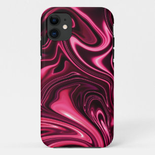 Maron oil verf iPhone 11 Defender Hoesje