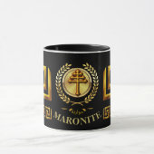 Maronite Catholique Église Tasse Cadeau (Centre)