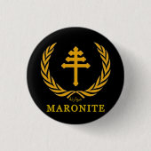 Maronite Church Button (Voorkant)