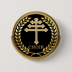 Maronite Church Choir Pin Button