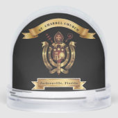 Maronite Church Cross Crest Cadeau personnalisé (Arrière)