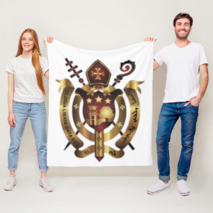 Maronitische Kerk Wapen Dekbed / Muurhanger Fleece Deken