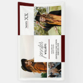 Maroon 3 Photo Afstuderen Banner (Verticaal)