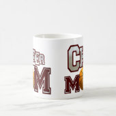 Maroon Basketball Cheval Maman Mug (Centre)