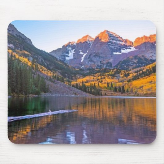 Maroon Bells Alpen Glow Muismat (Voorkant)