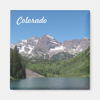 Maroon Bells Aspen Colorado Fotomagneet Magneet