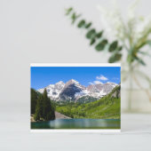 Maroon Bells Briefkaart (Staand voorkant)