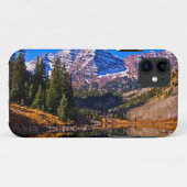Maroon Bells Case-Mate iPhone Case (Achterkant (horizontaal))