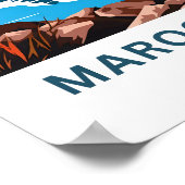 Maroon Bells Colorado Reisprint Poster (Hoek)