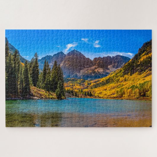 Maroon Bells in Aspen Legpuzzel (Horizontaal)