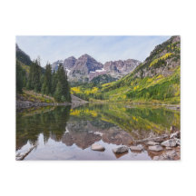 Maroon Bells in de herfst, Colorado
