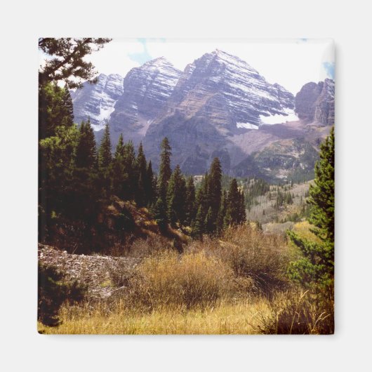 Maroon Bells in het najaar Magneet (Voorkant)