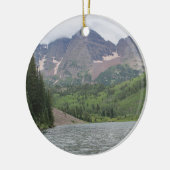 Maroon Bells Keramisch Ornament (Links)