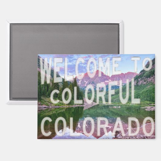 Maroon Bells Magnet (Recto/Verso)